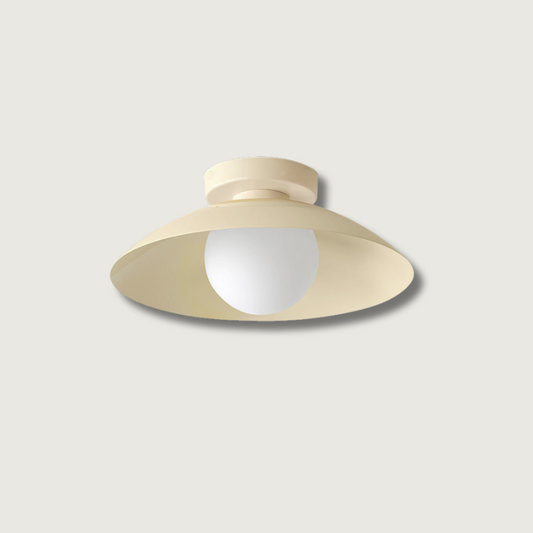 Nordelle Minimalist Ceiling Light With Diffused Glass Shade
