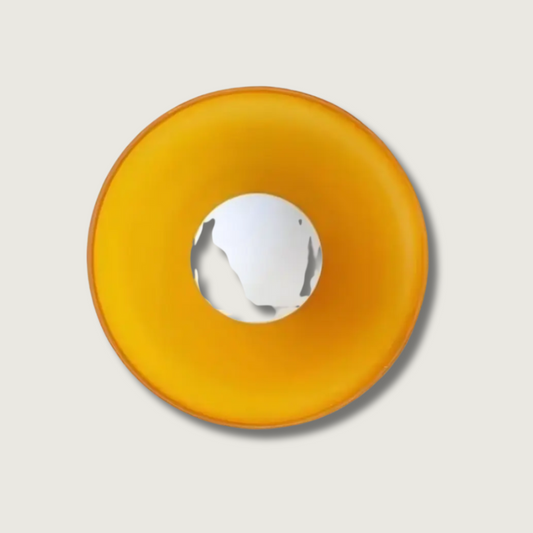 Elara Modern Disc Wall Lamp With Bold Color Accents