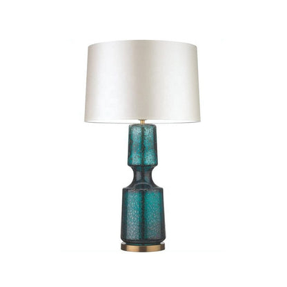 Aurelin Elegant Metal And Glass Table Lamp For Office
