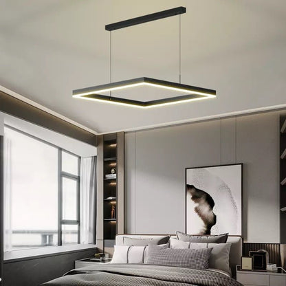 Celestra Sleek LED Dimmable Chandelier For Living Rooms