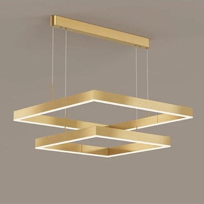 Celestra Sleek LED Dimmable Chandelier For Living Rooms