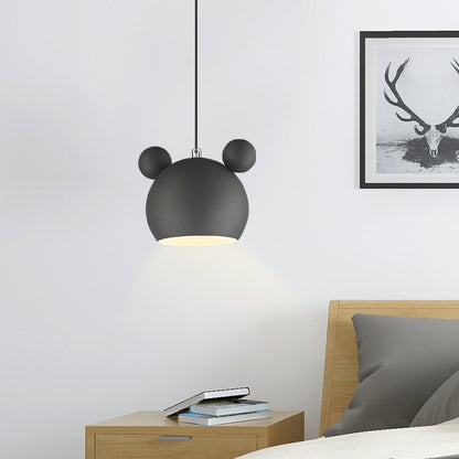 WhimsyGlow LED Mouse Ceiling Pendant Light For Kids