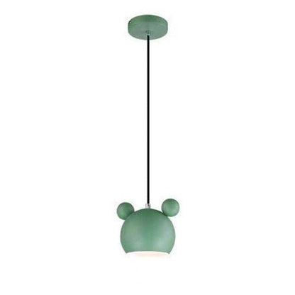 WhimsyGlow LED Mouse Ceiling Pendant Light For Kids