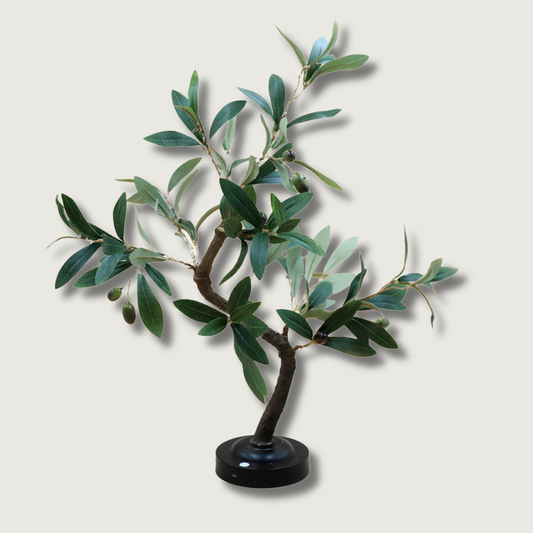 SylvaGlow Tree LED Table Lamp With Warm White Light